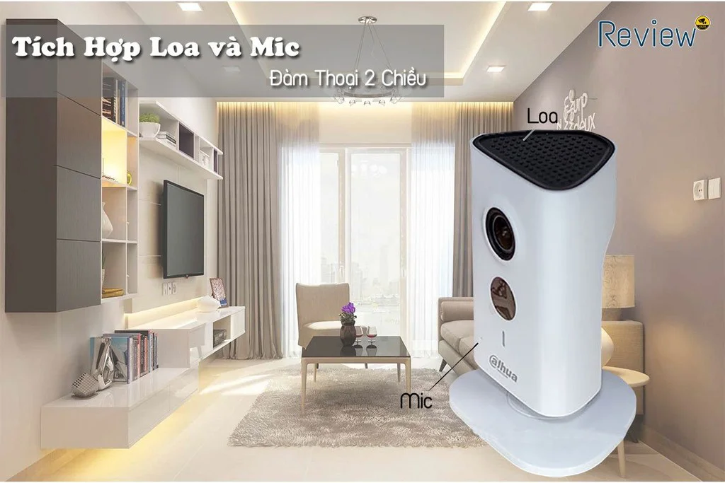 Đàm thoại 2 chiều vô cùng tiện lợi