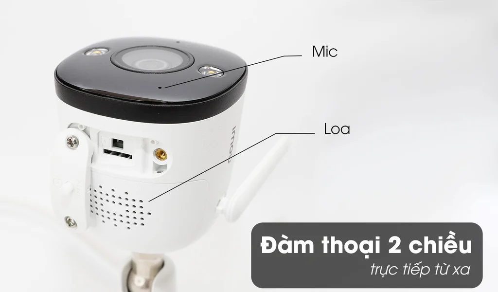 Tính năng đàm thoại 2 chiều tiện lợi