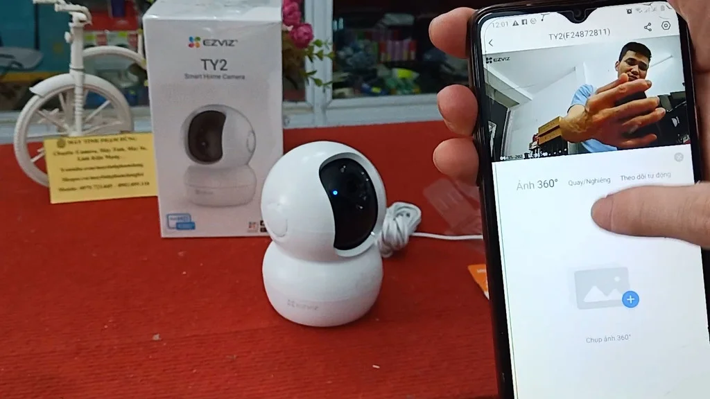 Camera IP Wifi Ezviz chống trộm