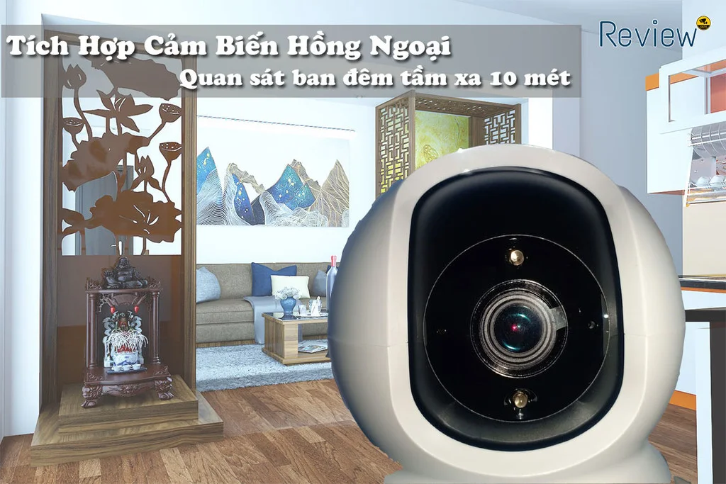 Camera Ezviz TY2 (B0-1G2WF) có hồng ngoại