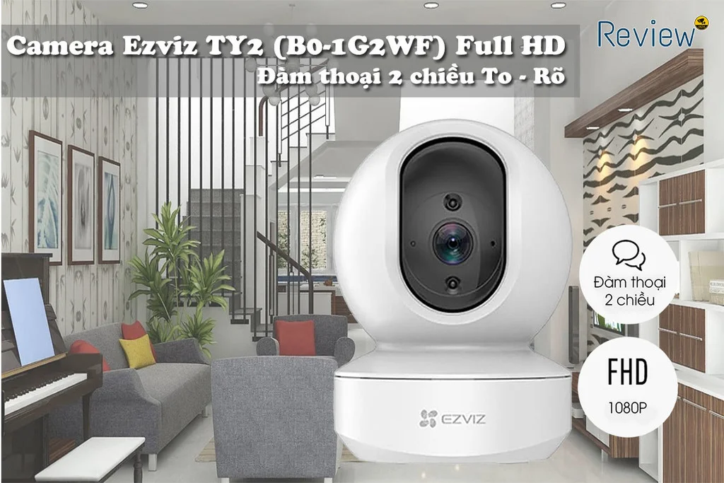 Camera IP Wifi Ezviz TY2 đàm thoại 2 chiều