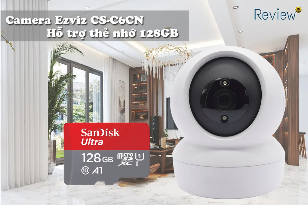 CS-C6CN-A0-3H2WFR hỗ trợ thẻ nhớ 128GB
