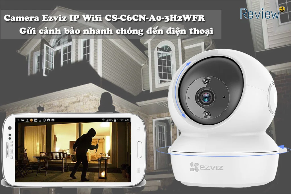 Camera CS-C6CN-A0-3H2WFR tính năng cảnh báo