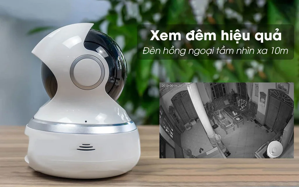 Ezviz C6B cho phép quan sát ban đêm