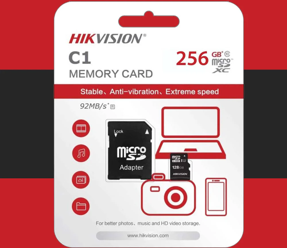 Khả năng lưu trữ của camera CS-TY1