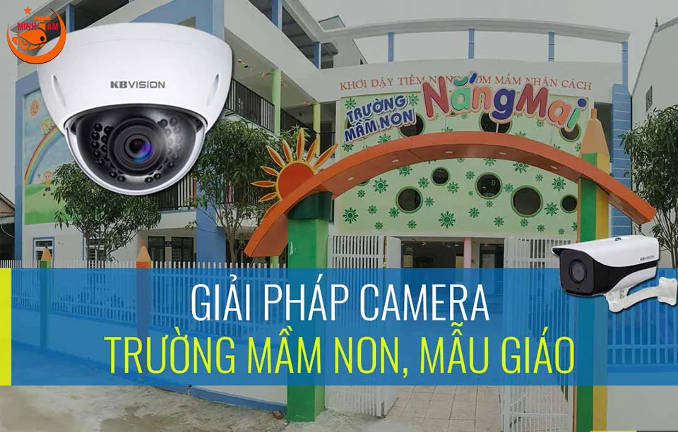 Lắp camera quan sát cho trường mầm non