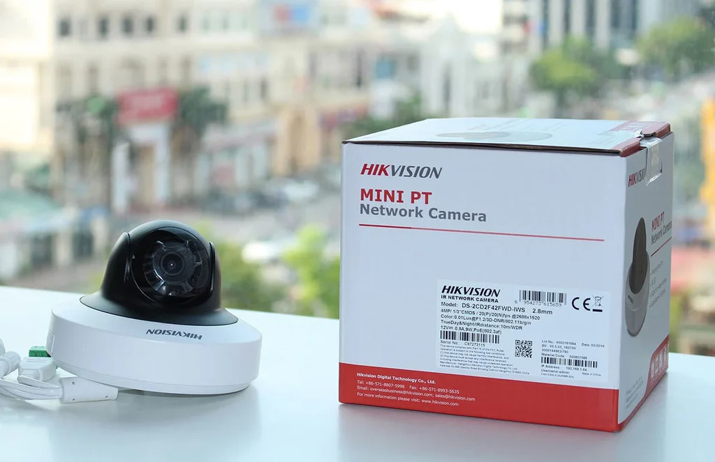Camera Hikvision chất lượng cao, độ phân giải 4.0MP