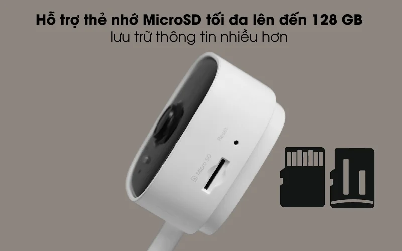 Hỗ trợ thể nhớ dung lượng 128Gb